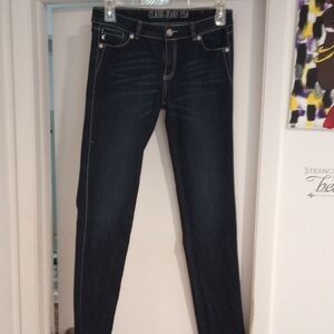 Women's Dark Blue Skinny Jeans